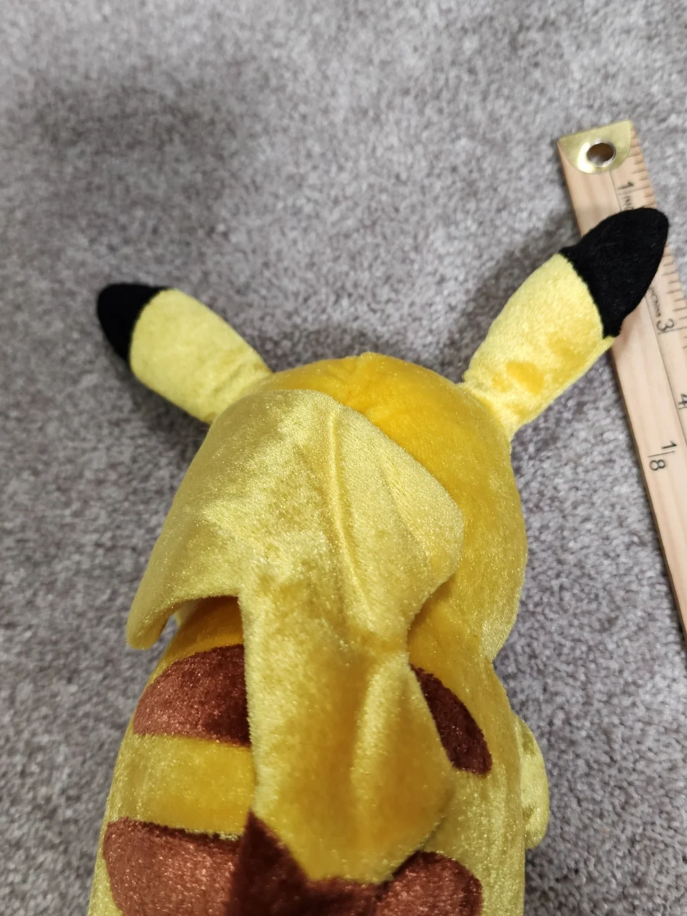 Pikachu Yellow Plush Toy - Cute Winking Pokemon Plush